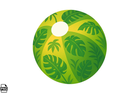 Summer Beach Ball PNG Clipart Bundle Printable File Sublimation Creativedesigntee 