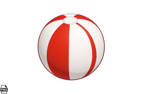 Summer Beach Ball PNG Clipart Bundle Printable File Sublimation Creativedesigntee 