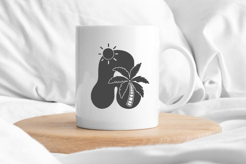 Summer Beach - Display Font Font AnningArts Design 