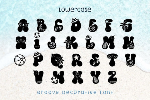 Summer Beach - Display Font Font AnningArts Design 