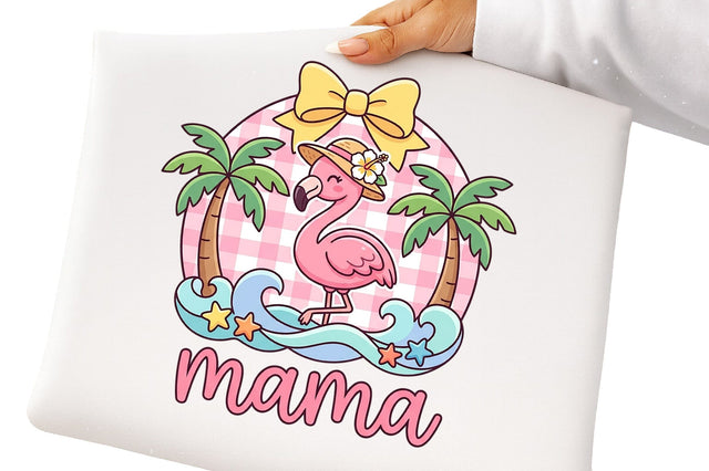 Summer Beach Mama Sublimation PaperPrintSVG 