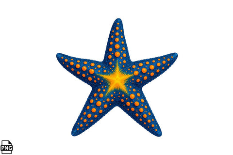 Summer Beach Starfish PNG Clipart Bundle Printable File Sublimation Creativedesigntee 