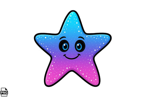 Summer Beach Starfish PNG Clipart Bundle Printable File Sublimation Creativedesigntee 