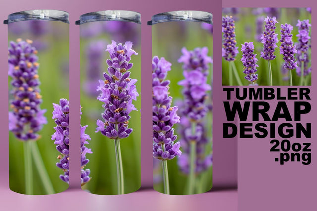 Summer Bouquet Bliss Tumbler Wrap - Realistic Sublimation afrosvg 