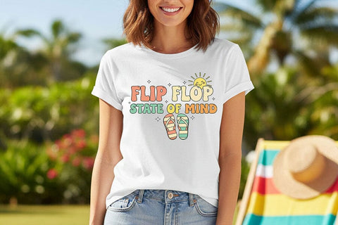 Summer Bright And Fun Png Bundle, Sunkissed And Smiling, Flip Flop State of Mind, Good Times & Tan Lines, Tropical Digital Sublimation Pngs SVG TiffsCraftyCreations 