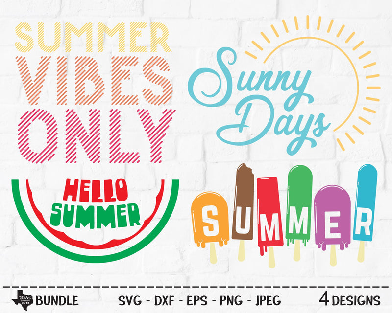 Summer Bundle | Summer SVG SVG Texas Southern Cuts 