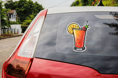 Summer Cocktail Sticker Clipart Bundle Sublimation Regulrcrative 