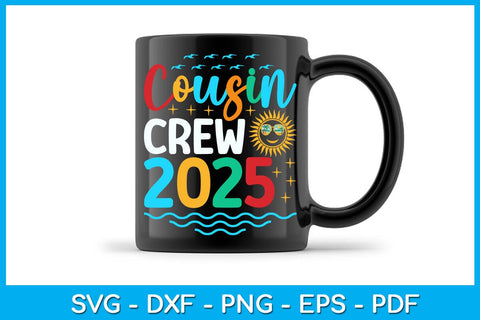 Summer Cousin Crew 2025 SVG PNG PDF Cut File SVG Creativedesigntee 