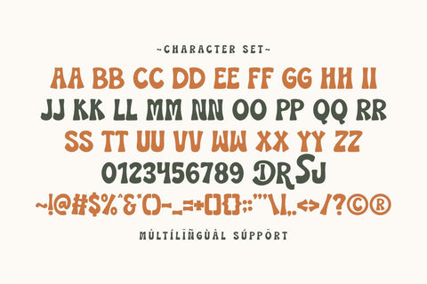 Summer Daisy - Vintage Groovy Font Font Masyafi Studio 