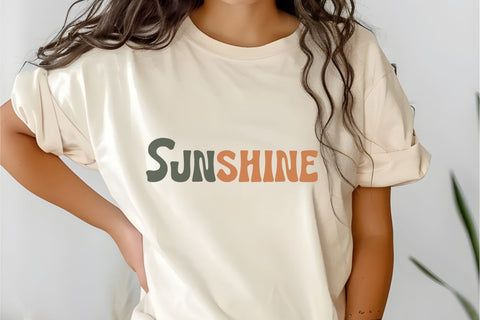 Summer Daisy - Vintage Groovy Font Font Masyafi Studio 