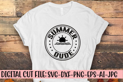 Summer Dude SVG Design SVG Syaman 