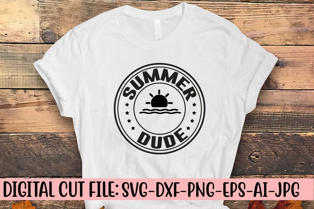 Summer Dude SVG Design SVG Syaman 