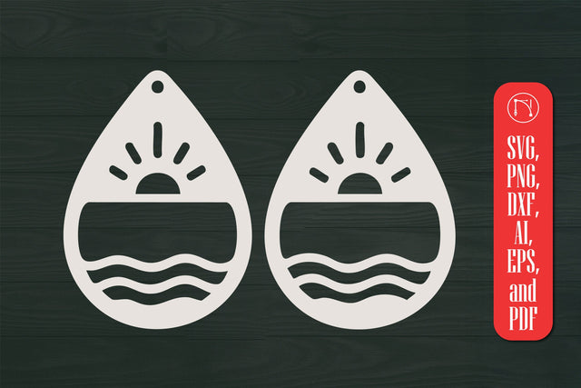 Summer Earring SVG Bundle SVG MD JOYNAL ABDIN 