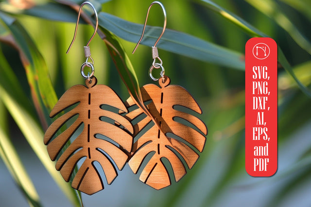 Summer Earrings Laser Cut svg SVG MD JOYNAL ABDIN 