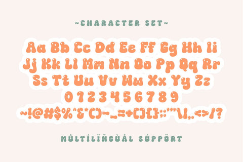 Summer Energy - Retro Groovy Font Font Masyafi Studio 