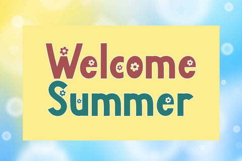 Summer Fresh Font Prasetya Letter 