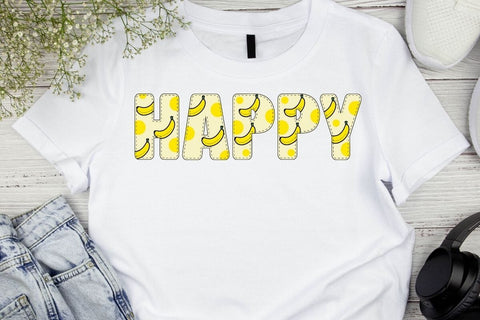 Summer Fruit 2 - Color Font Font AnningArts Design 