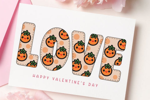 Summer Fruit - Color Font Font AnningArts Design 