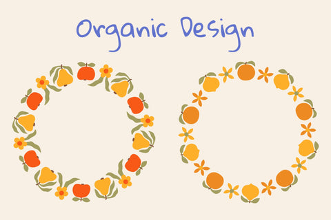 Summer Fruit Frames PNG Clipart Sublimation Rin Green 