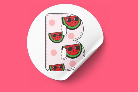 Summer Fruit4 - color font Font AnningArts Design 