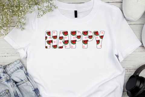 Summer Fruit4 - color font Font AnningArts Design 