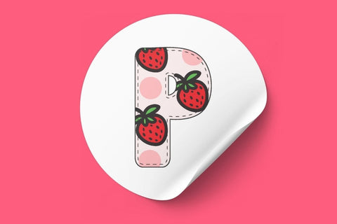 Summer Fruit5 - Color Font Font AnningArts Design 