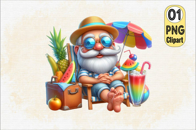 Summer Grandpa Sublimation Clipart Sublimation SVGArt 