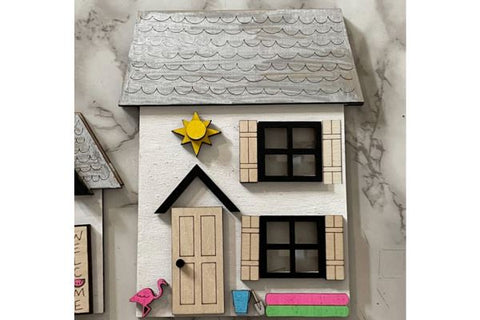 Summer House Laser SVG File SVG Crafting With Brenna 