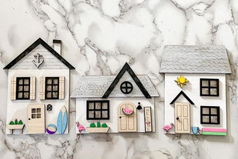 Summer House Laser SVG File SVG Crafting With Brenna 