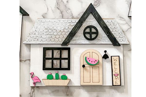 Summer House Laser SVG File SVG Crafting With Brenna 