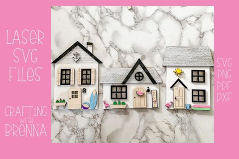 Summer House Laser SVG File SVG Crafting With Brenna 