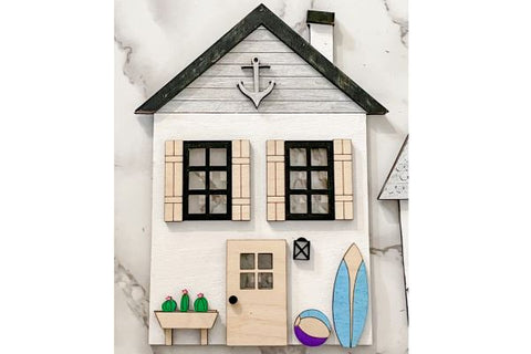 Summer House Laser SVG File SVG Crafting With Brenna 