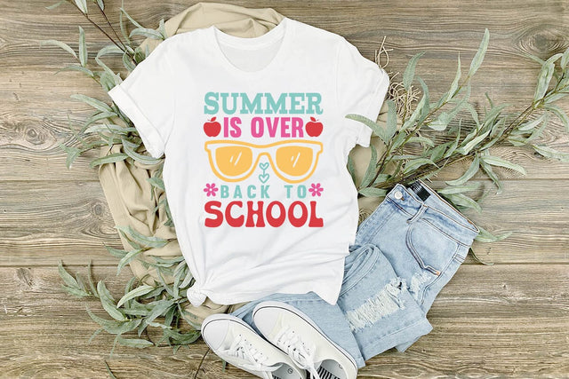 Summer is over back to school SVG Angelina750 