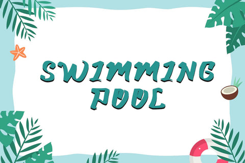 Summer Jumps Font Prasetya Letter 