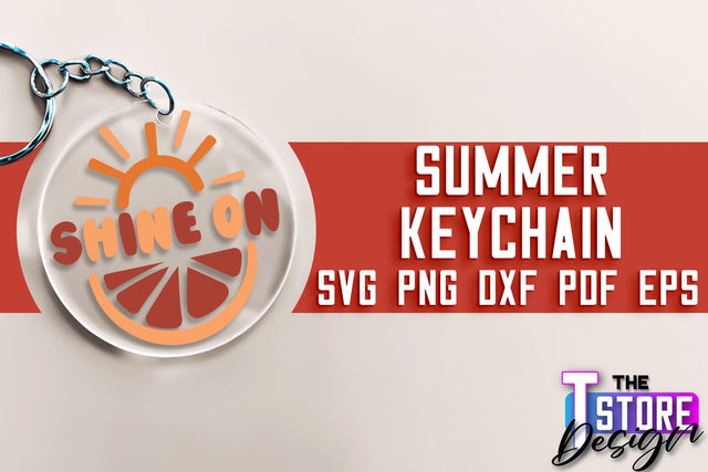 Summer Keychain SVG Design | Sea & Ocean SVG Quotes | Quotes Design SVG The T Store Design 