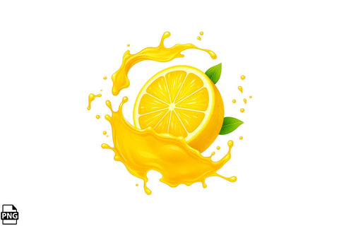 Summer Lemons And Lemonade PNG Clipart Bundle Printable File Sublimation Creativedesigntee 