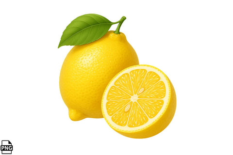 Summer Lemons And Lemonade PNG Clipart Bundle Printable File Sublimation Creativedesigntee 