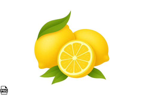 Summer Lemons And Lemonade PNG Clipart Bundle Printable File Sublimation Creativedesigntee 