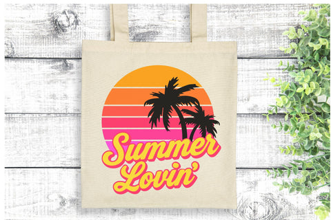 Summer Lovin SVG PNG DXF EPS Cut File - Cricut & Silhouette Design SVG So Fontsy VIP Design Shop 