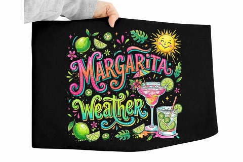 Summer Margarita Weather PNG Sublimation PaperPrintSVG 