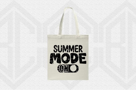 Summer Mode On SVG Retro Summer Beach Cut File for Cricut SVG BillahCrafts 