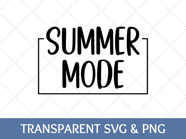 Summer Mode SVG | Vacation PNG SVG Paige Cole Studio 