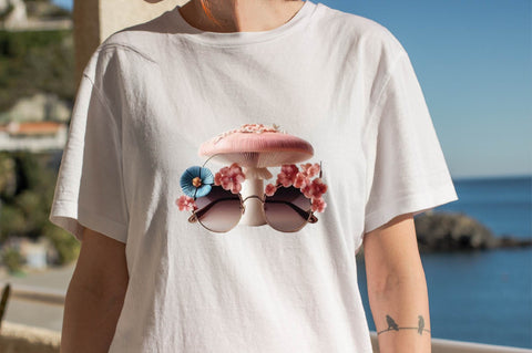 Summer Mushroom's Sublimation Clipart Bundle Sublimation SVGArt 