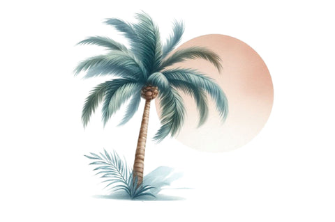 Summer Palm Tree Clipart Sublimation SVGista 