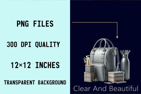 Summer Picnic Basket Clipart Bundle Sublimation SVGArt 