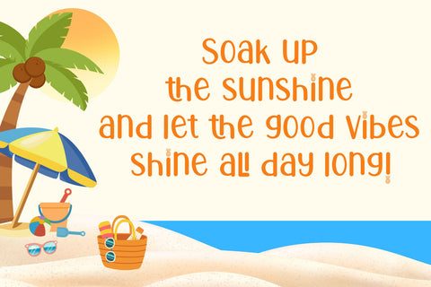 Summer Pineapple Font AEN Creative Store 