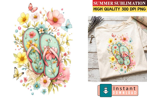Summer PNG Sublimation Bundle | Beach, Sunshine, Tropical Clipart | Colorful Designs for Shirts & DIY Projects Sublimation BlackCatsMedia 