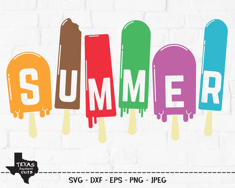 Summer Popsicle | Summer SVG SVG Texas Southern Cuts 