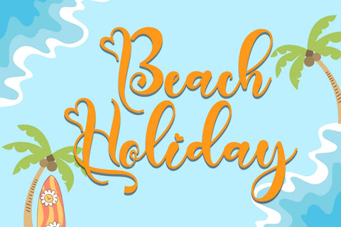 Summer Resort Font Prasetya Letter 