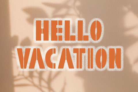 Summer Rundown Font Prasetya Letter 